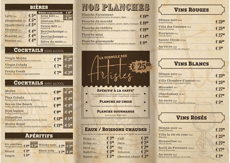 Carte Tapas