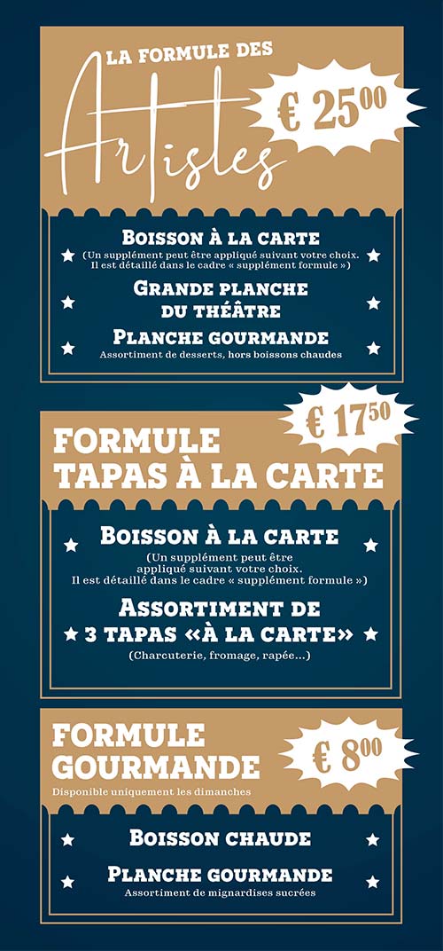 Nos formules